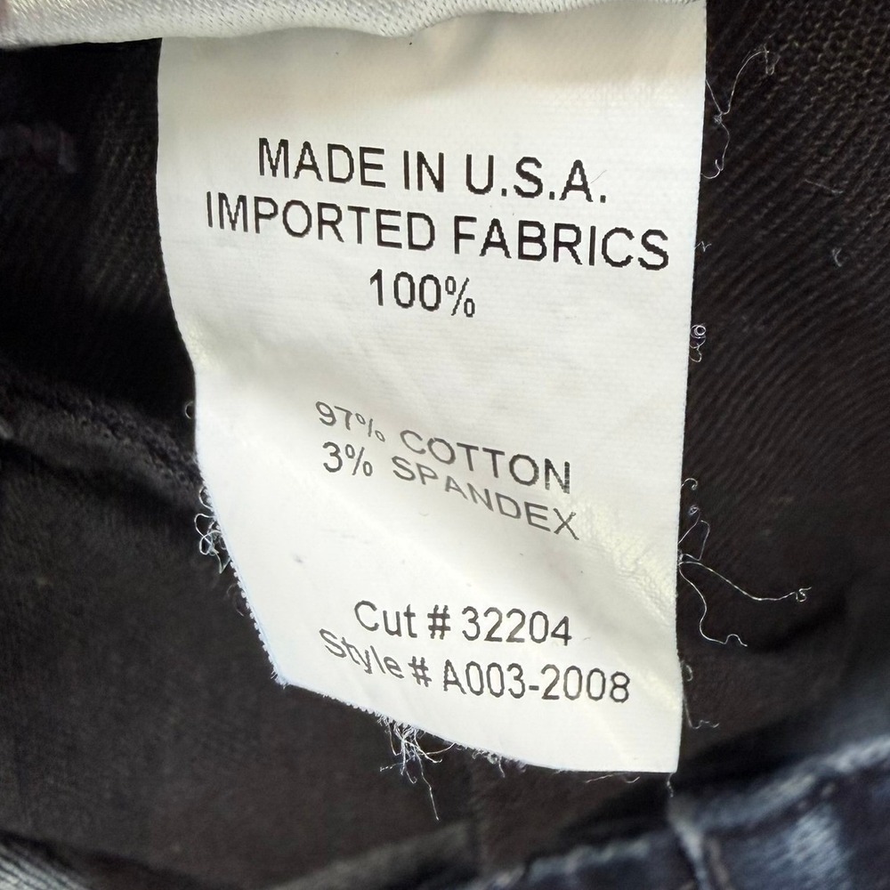 Agolde‎ Sophie High Rise Skinny Jeans Dark Indigo Blue Size 28 Made in USA - Picture 5 of 10